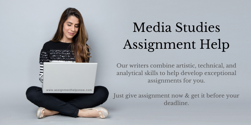Media Studies Assignment Help